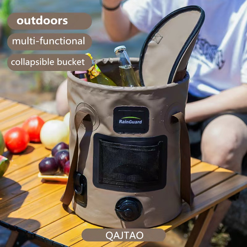 Hydration Pack Outdoor - Seau pliable portable de 25L, sac