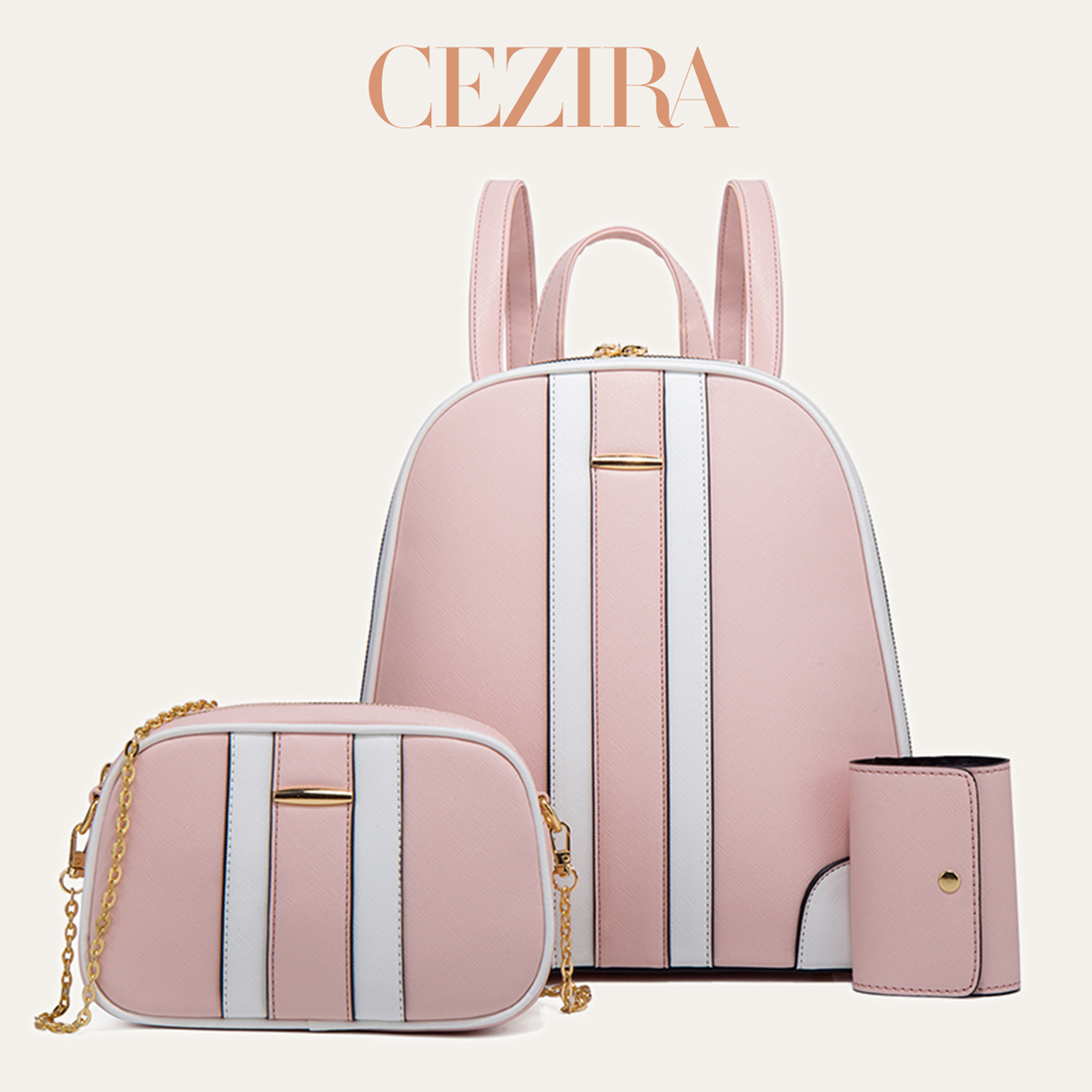 Fashion Backpack Women - Ensemble de sacs à dos CR