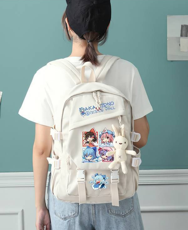 Touhou Project-Sac à Dos Noir  - School Backpack Teen avis et prix