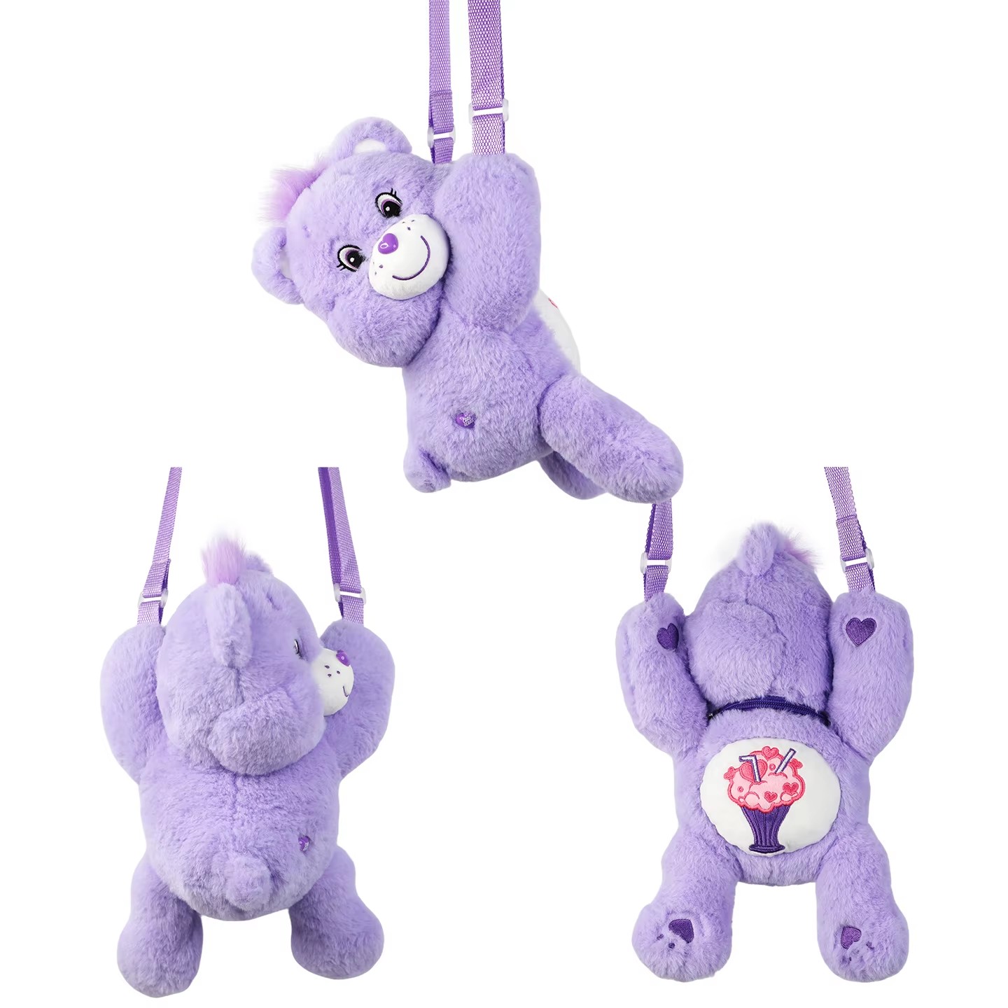 Sac à bandoulière en peluche C - Mini Backpack Purse avis et prix