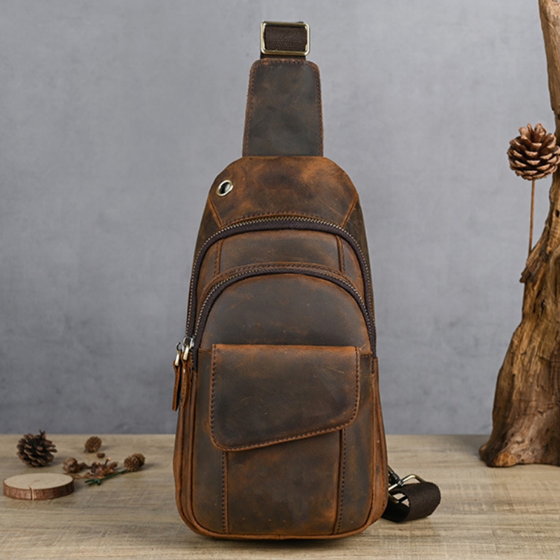 Sac de Poitrine Multifonctionn - Sling Backpack Shoulder avis et prix