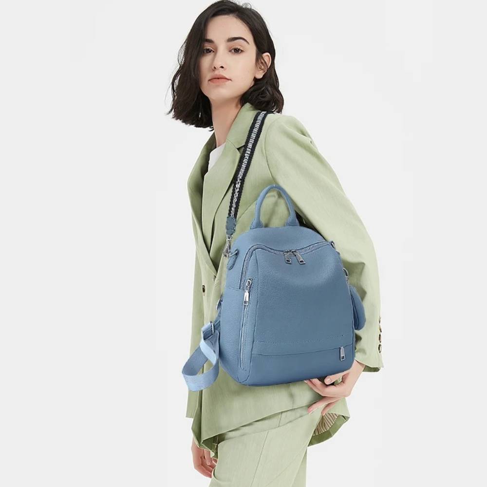 Zency – sac à dos en cuir véri - Fashion Backpack Women avis et prix