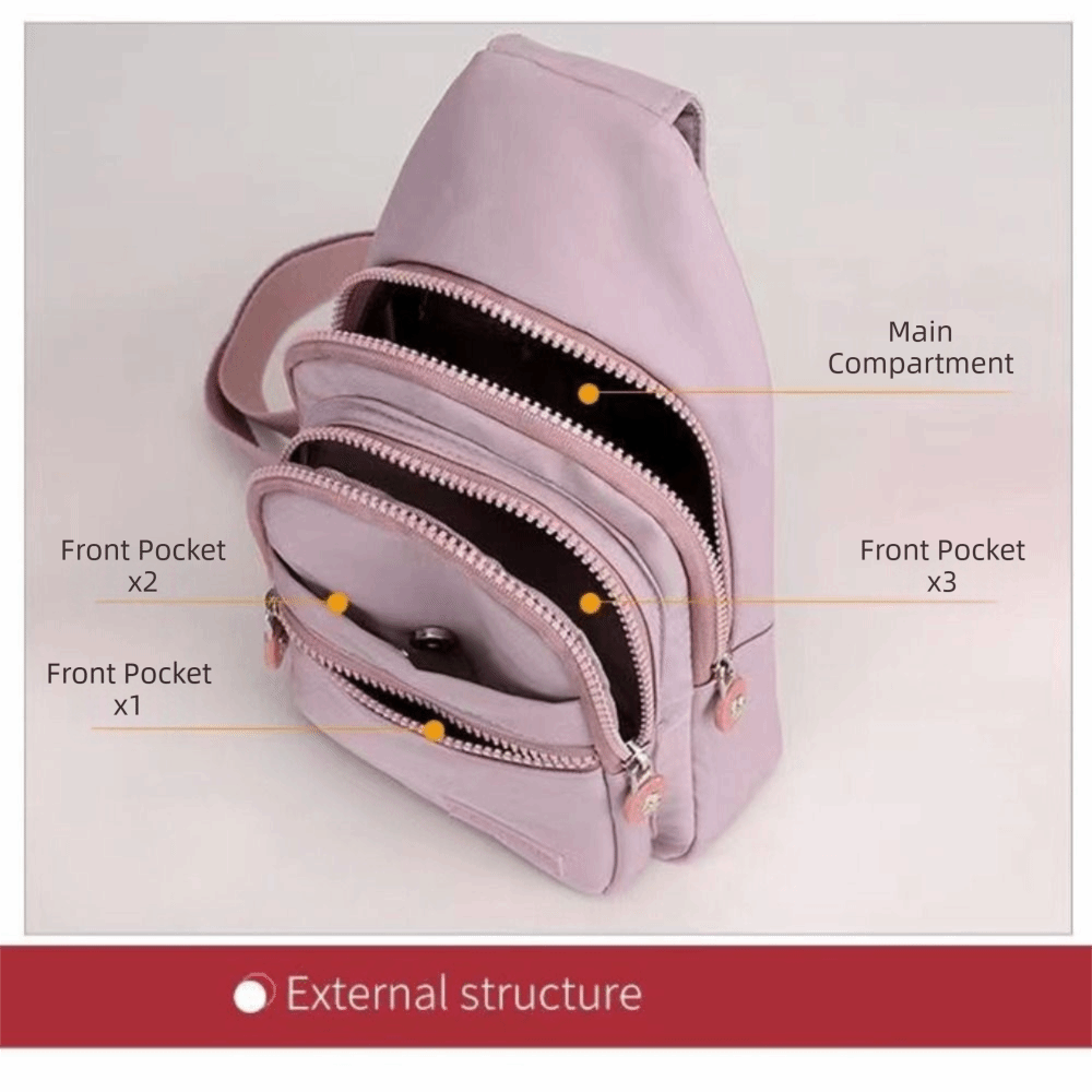 Sacs de poitrine en nylon pour - Sling Backpack Shoulder avis et prix