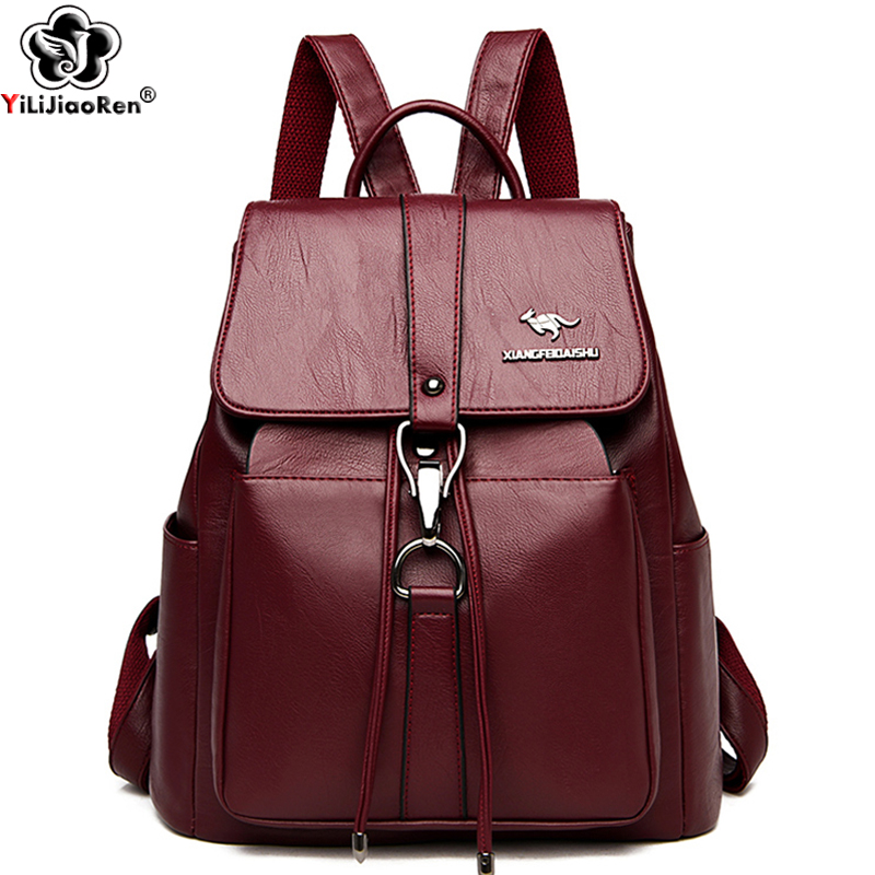 Sac à dos antivol en cuir de g - Fashion Backpack Women avis et prix