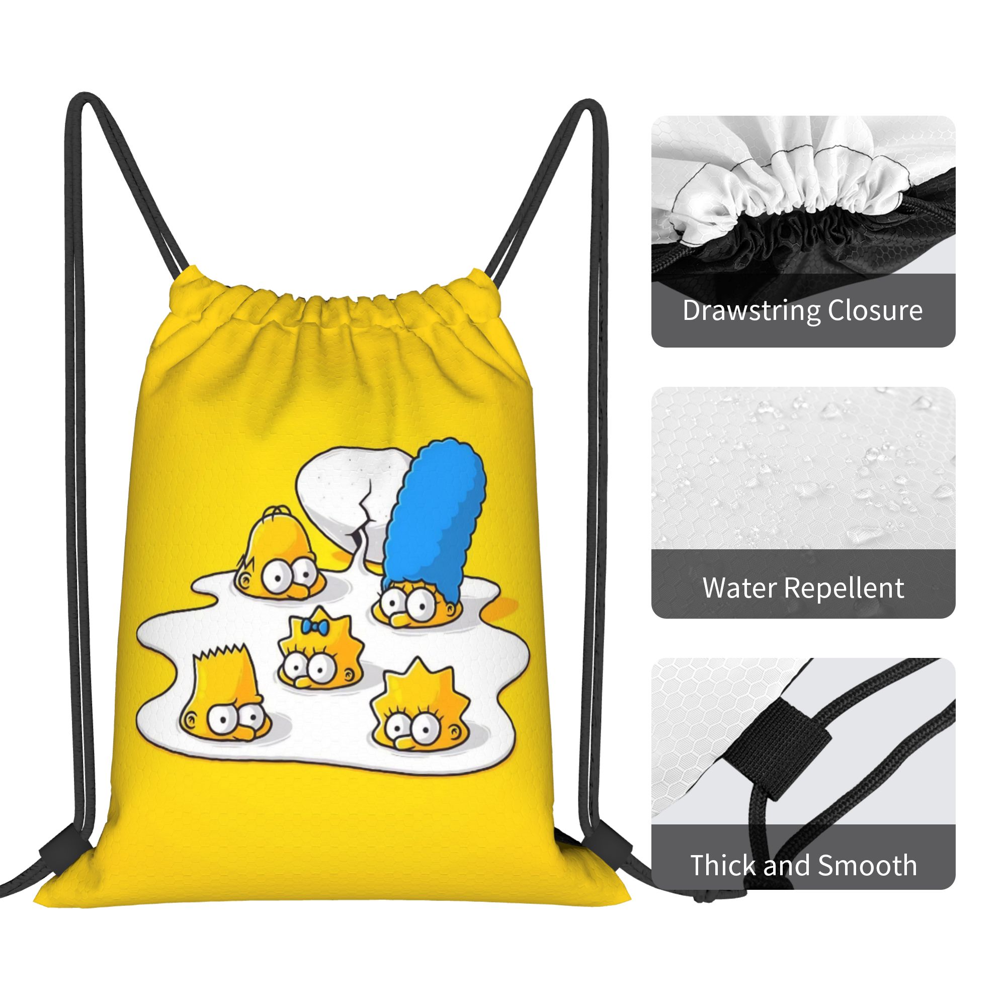 Sac à dos à cordon Simpsonsed  - Drawstring Gym Bag avis et prix